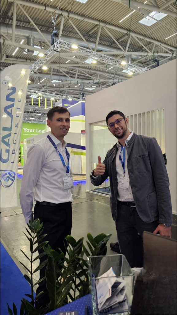 Przedstawiciele Galan Logistics podczas Transport Logistic 2025 w Monachium, dyskusje o cross-dockingu, ekologii i automatyzacji w transporcie