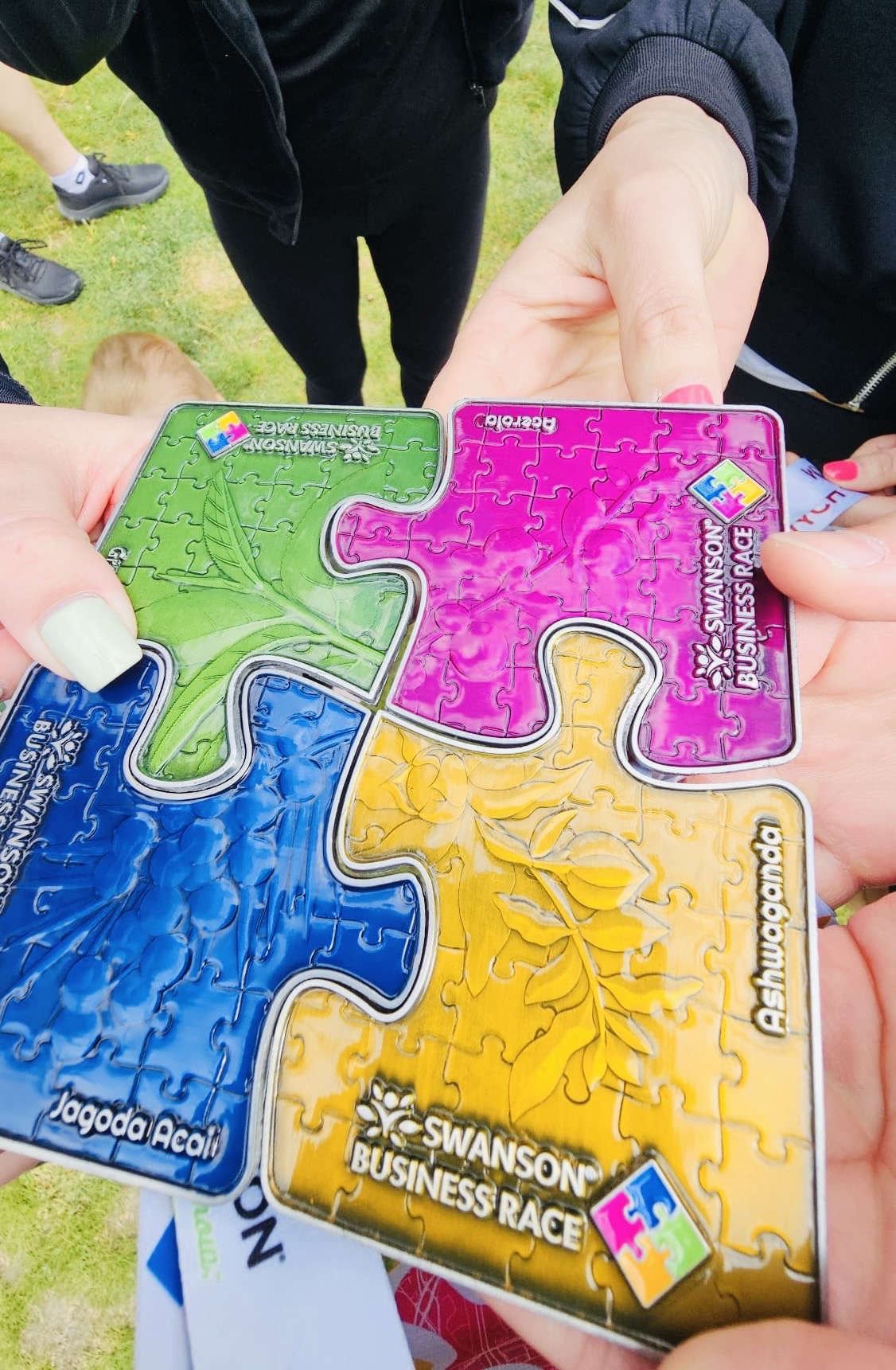 Medal Swanson Business Race 2025 – symbol drużynowego sukcesu i sportowej pasji