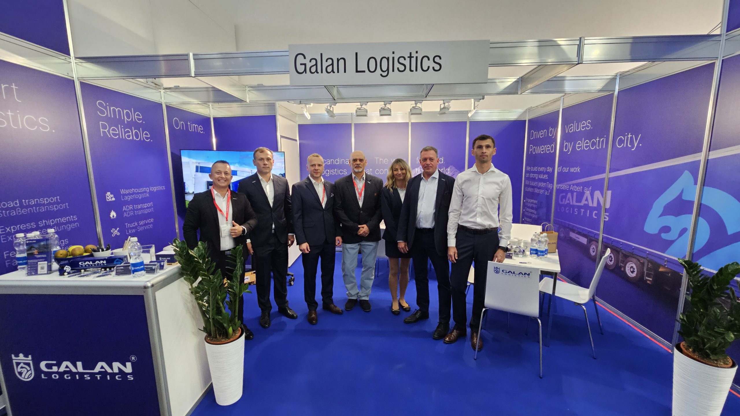 Start targów! Zapraszamy na stoisko Galan Logistics 1