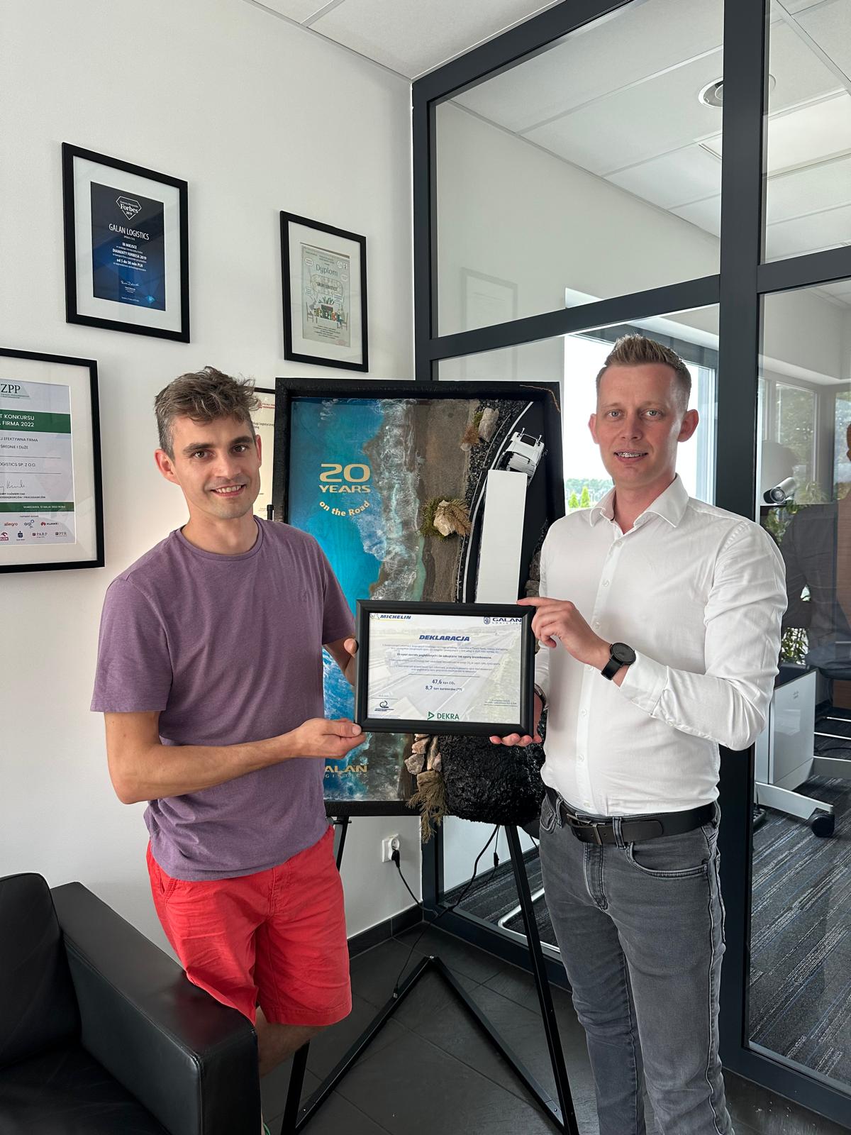 Galan Logistics reduces fleet carbon footprint thanks to Michelin solutions